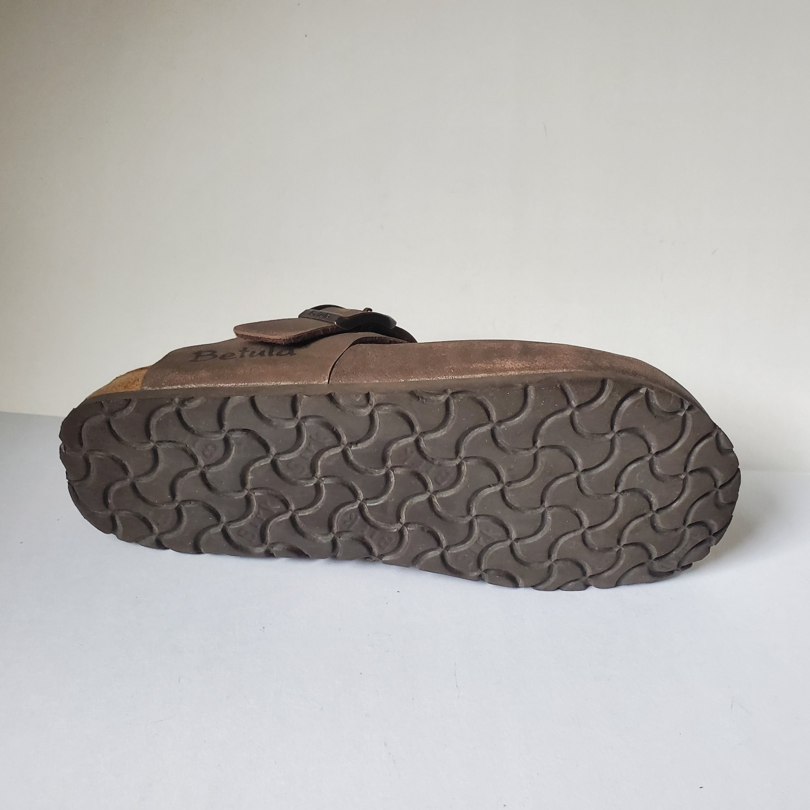 *Wear Birkenstock Betula Mocha Leather Clog Size 8 Ladies Men 6 Anatomic Footbed