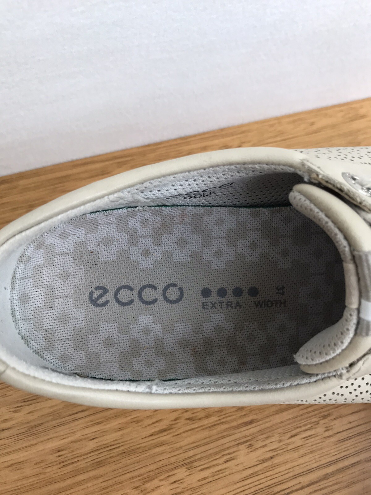 ☘️ Womens Ecco Golf Hybrid 2 Hydromax Leather Sneakers Walking Shoes Size 37 6