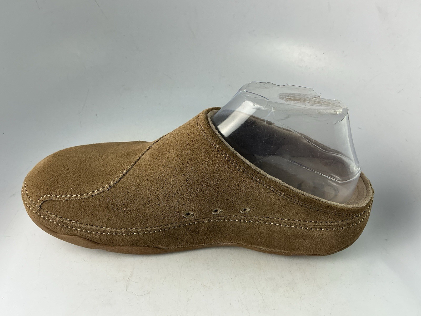 Fitflop Gogh Suede Clogs Slip Ons Women’s Taupe Sz 10 US Medium