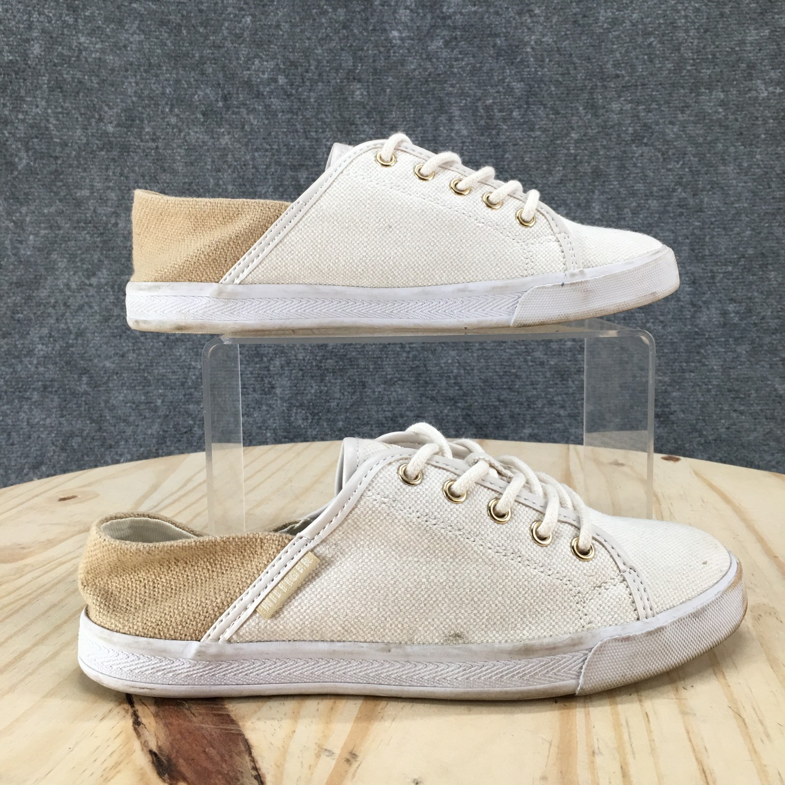 Tommy Hilfiger Shoes Womens 6 M Flip 4 Casual Sneakers White Lace Up Low Top