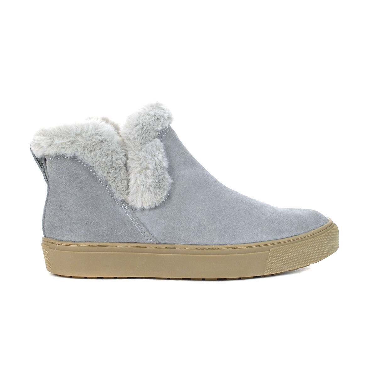 Cougar Shoes Women’s Duffy Ash Blue Suede Winterized Slip-On Sneakers