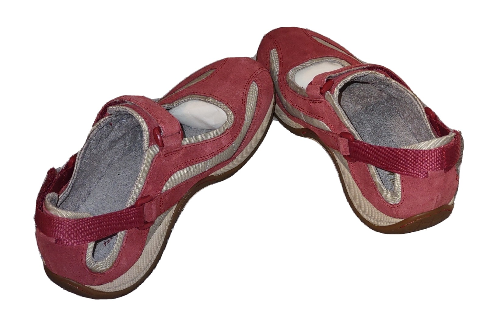 New Eastland Venus Red Suede Women’s Shoes 7 wide