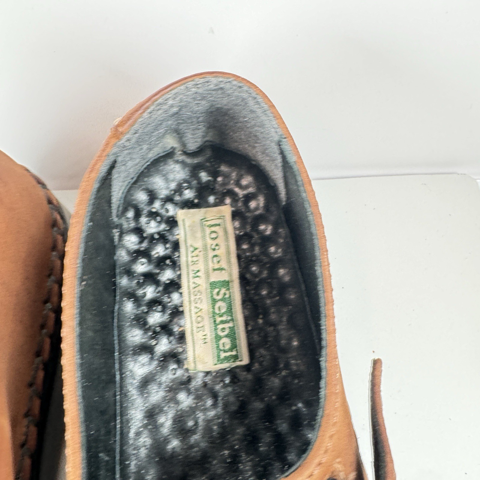 Josef Seibel Air Massage Mary Jane Ring-Buckle Shoes EU 40 US 9-9.5 Brown