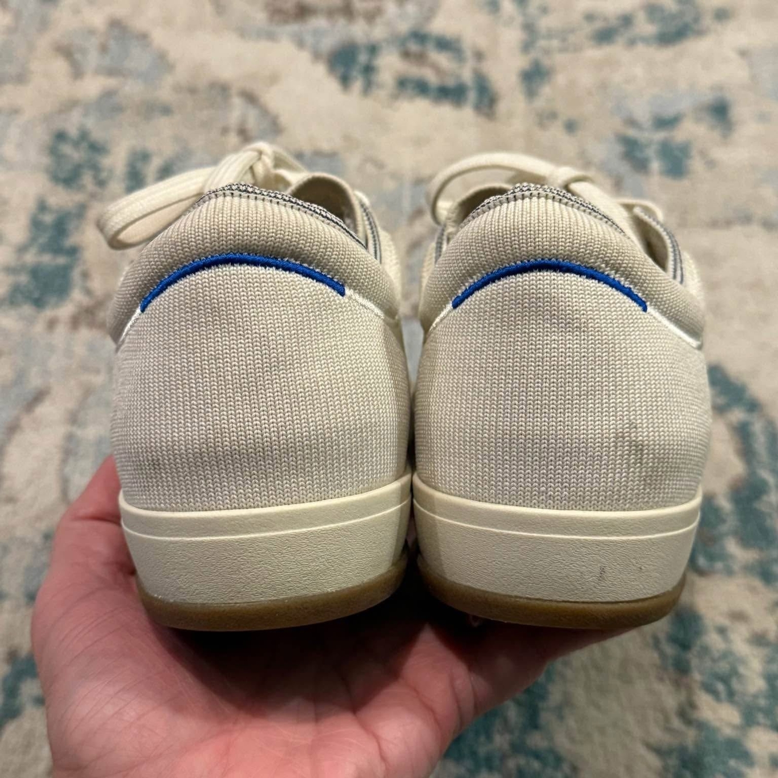 Rothy’s BlackBerry The Lace-Up Sneakers Size 8