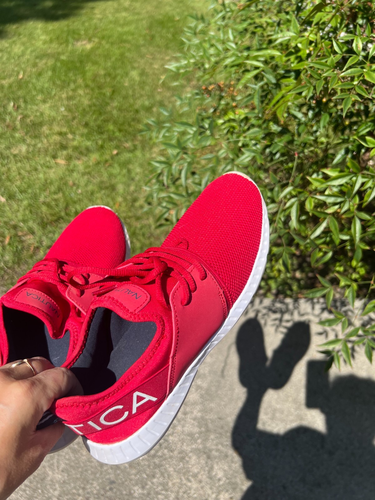 NAUTICA RED teniss shoes woman 6
