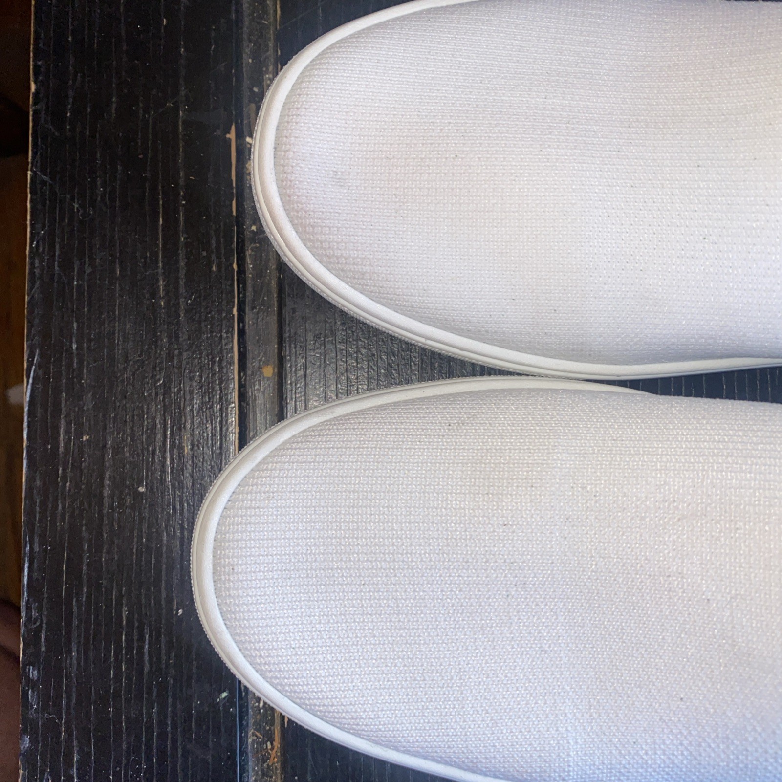 Rothy’s Women’s The Original Slip On Casual Comfort White Sneaker Size 9