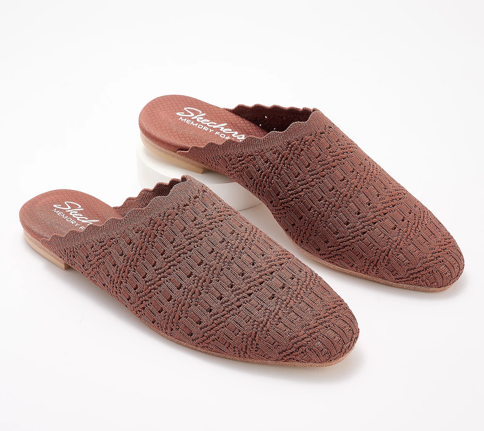 Skechers Cleo Snip Washable Vegan Recycled Crochetules -Sweet Daffodil Cinnamon