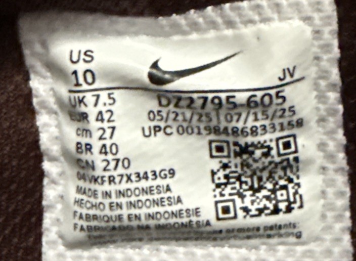 Nike Cortez Textile Shoes Burgundy Crush/Sail DZ2795-605 Size W10/M8.5