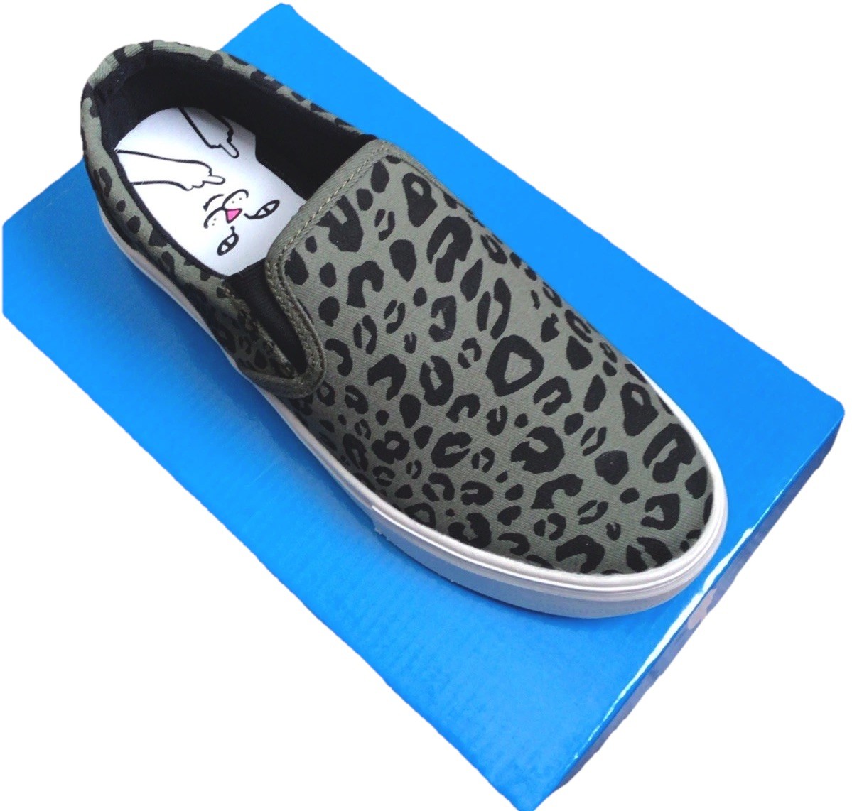 Rip N Dip Spotted Slip On Shoes – Size 7