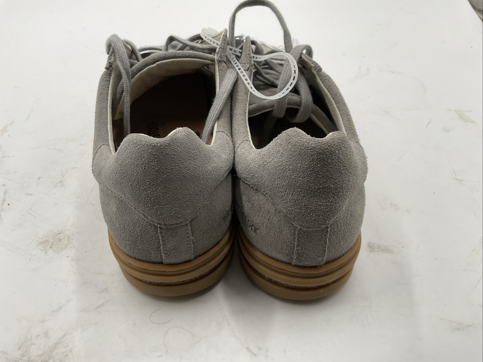 Birkenstock Bend Low top suede sneaker shoes gray NWOB size 10 (41)