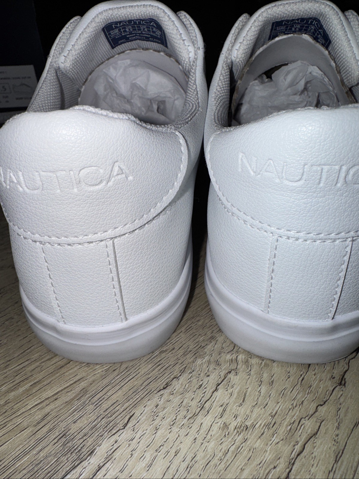 New New Nautica Womens Nitara Stripe Slip On Sneakers US 9.5 Boat Casual Sneaker