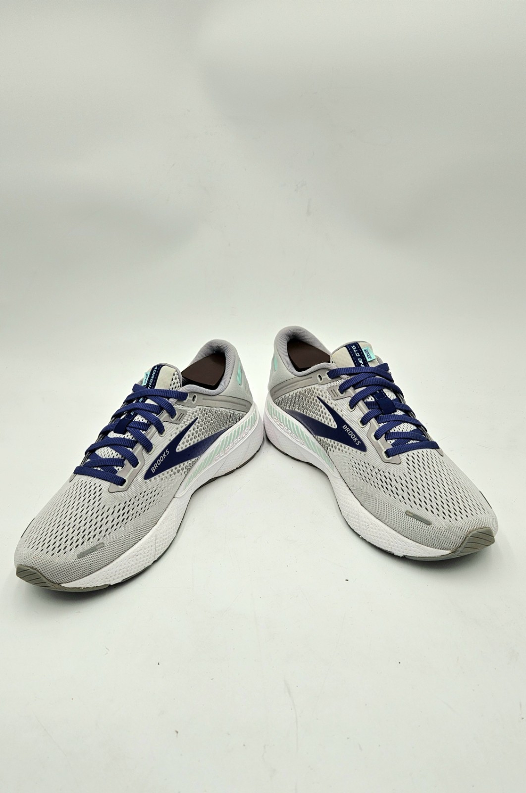 Brooks Adrenaline GTS 22 Women’s Shoes Running Alloy Blue Green Size 10B