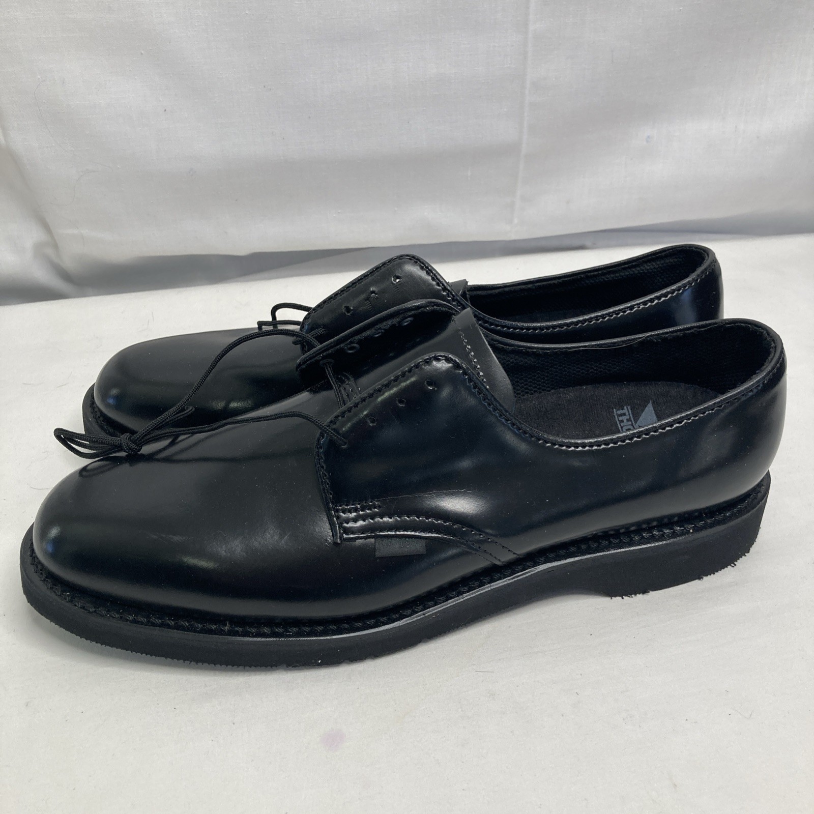 Thorogood Shoe Lady Oxford 534-6145 Black Genuine Leather Lace Up Women’s 10.5 N
