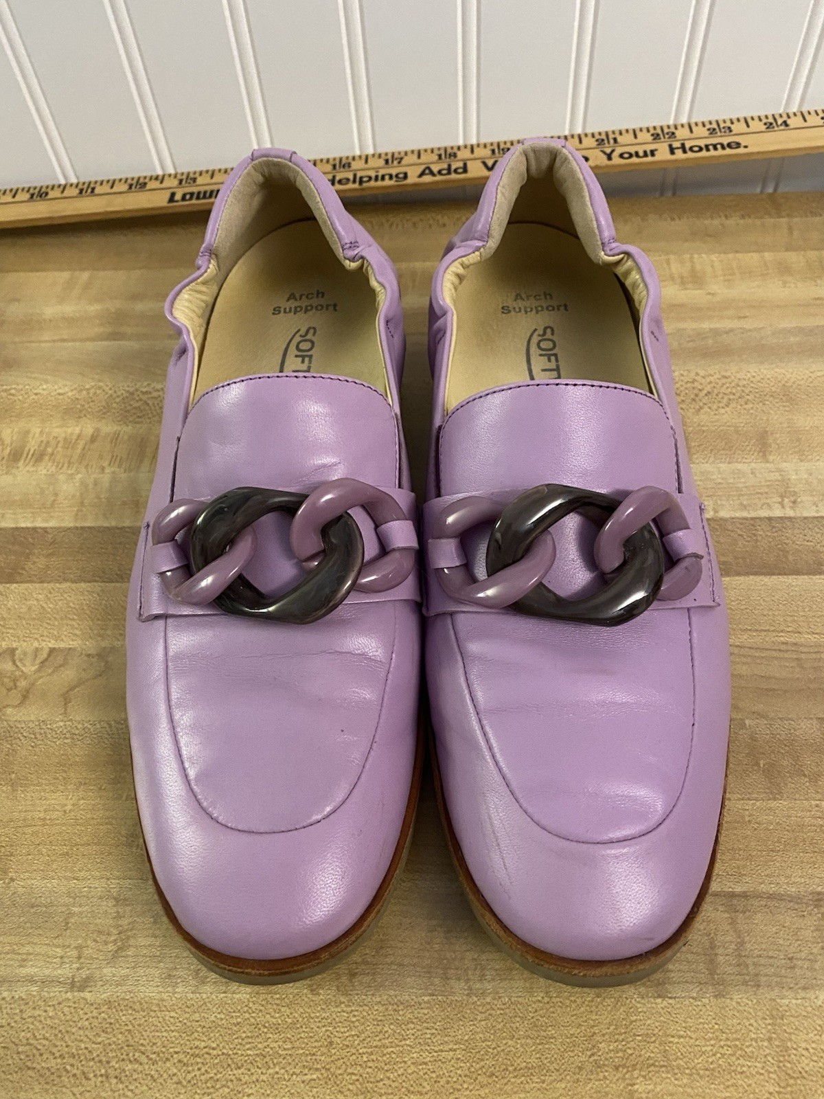Preowned Ladies Softwaves Terracare Lavender Color Shoes Women’s Size 40
