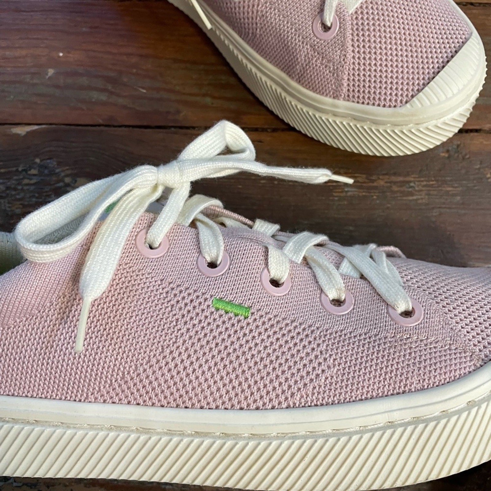 Cariuma IBI Low Knit Sneakers in Rose Eco Sustainable Comfort M~8 W~9.5 🧡🎀