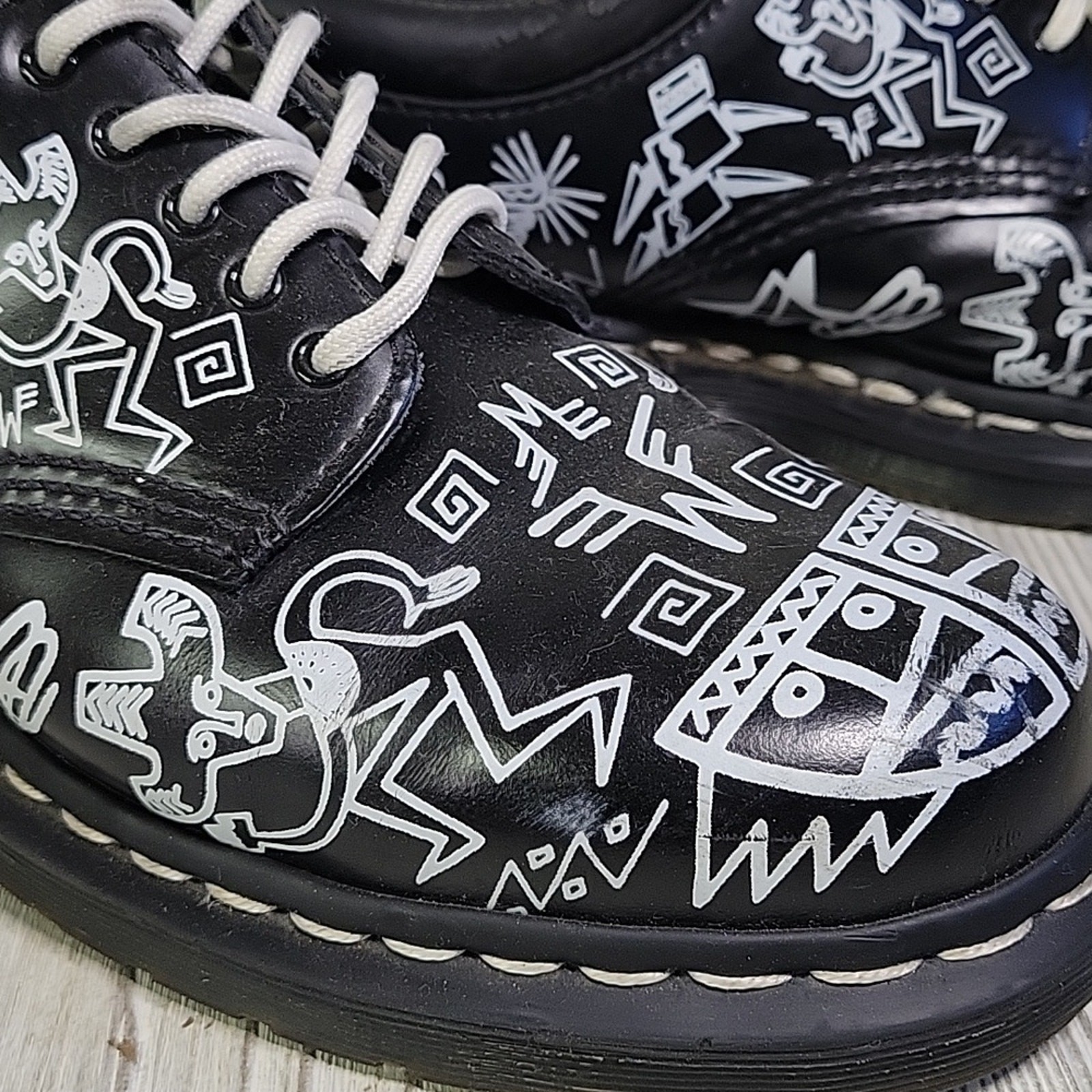 Dr. Martens 8053 Spirit Mark Wigan Lo Top Oxford Shoes Aztec Mens 7 Womens 8