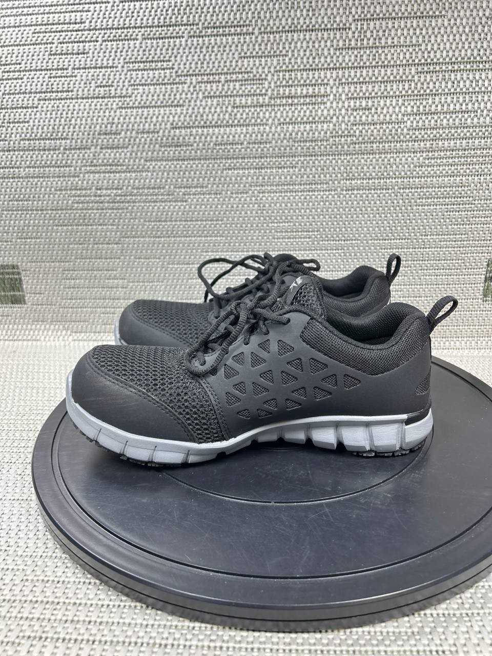 Reebok Shoes Womens Size 8.5 M Sublite Cushion Composite Toe Work Black Sneaker