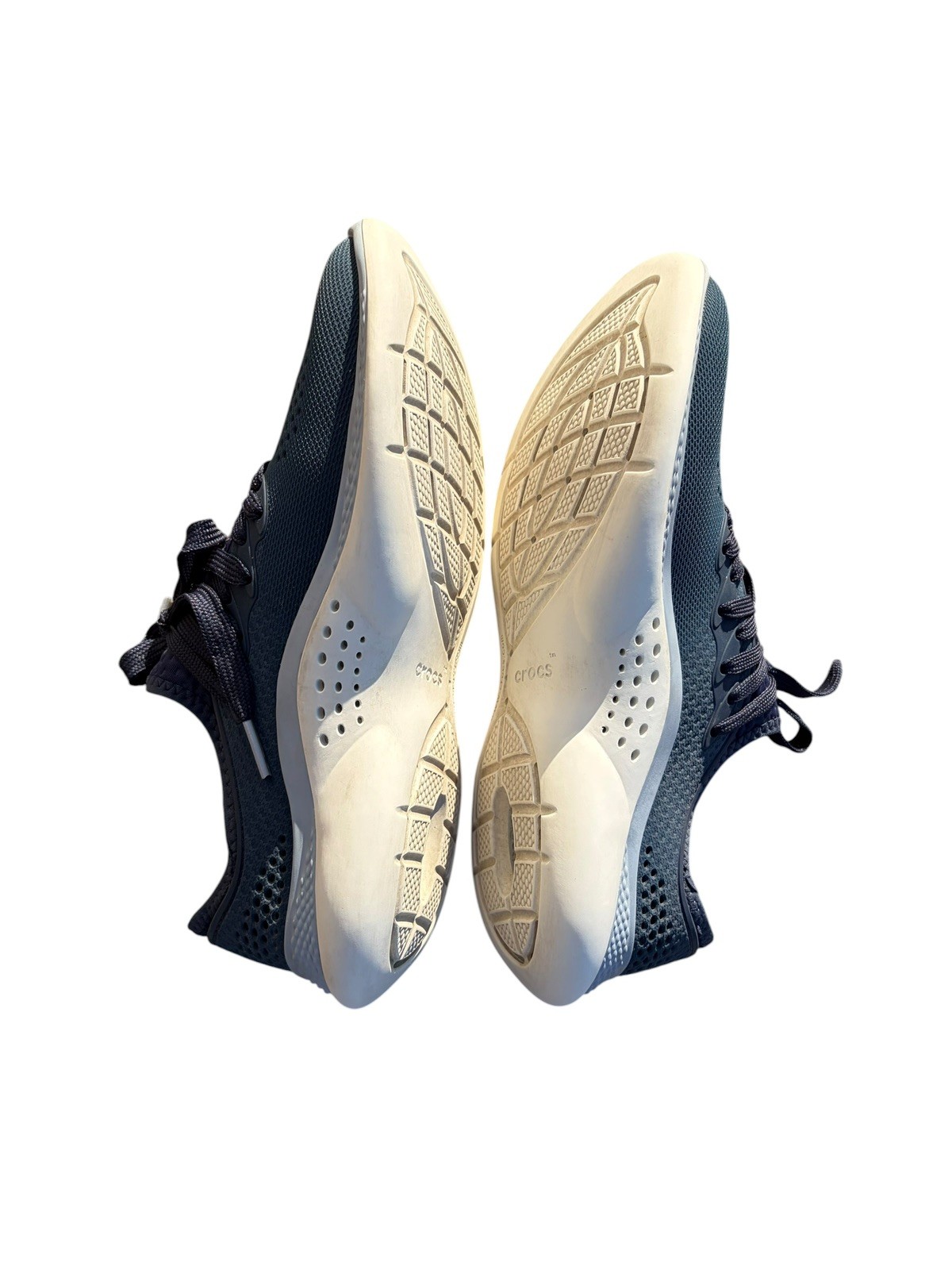 Crocs LiteRide 360 Pacer Shoes – Navy/White – Model 206705-4TA – Women’s 7