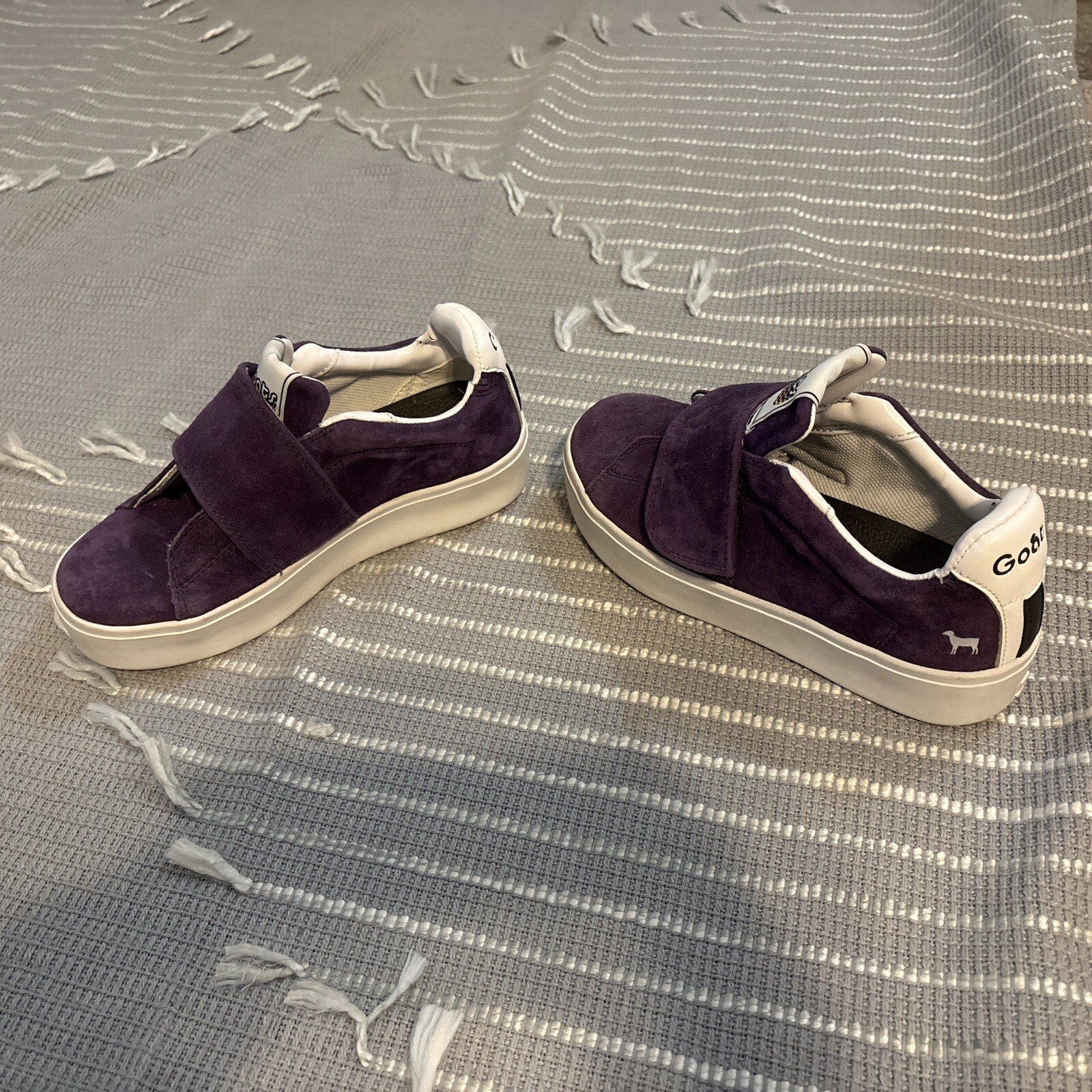 Goats Purple Suede “The 918” Platform Slip-on Sneakers W size 2 / kids size 1-2