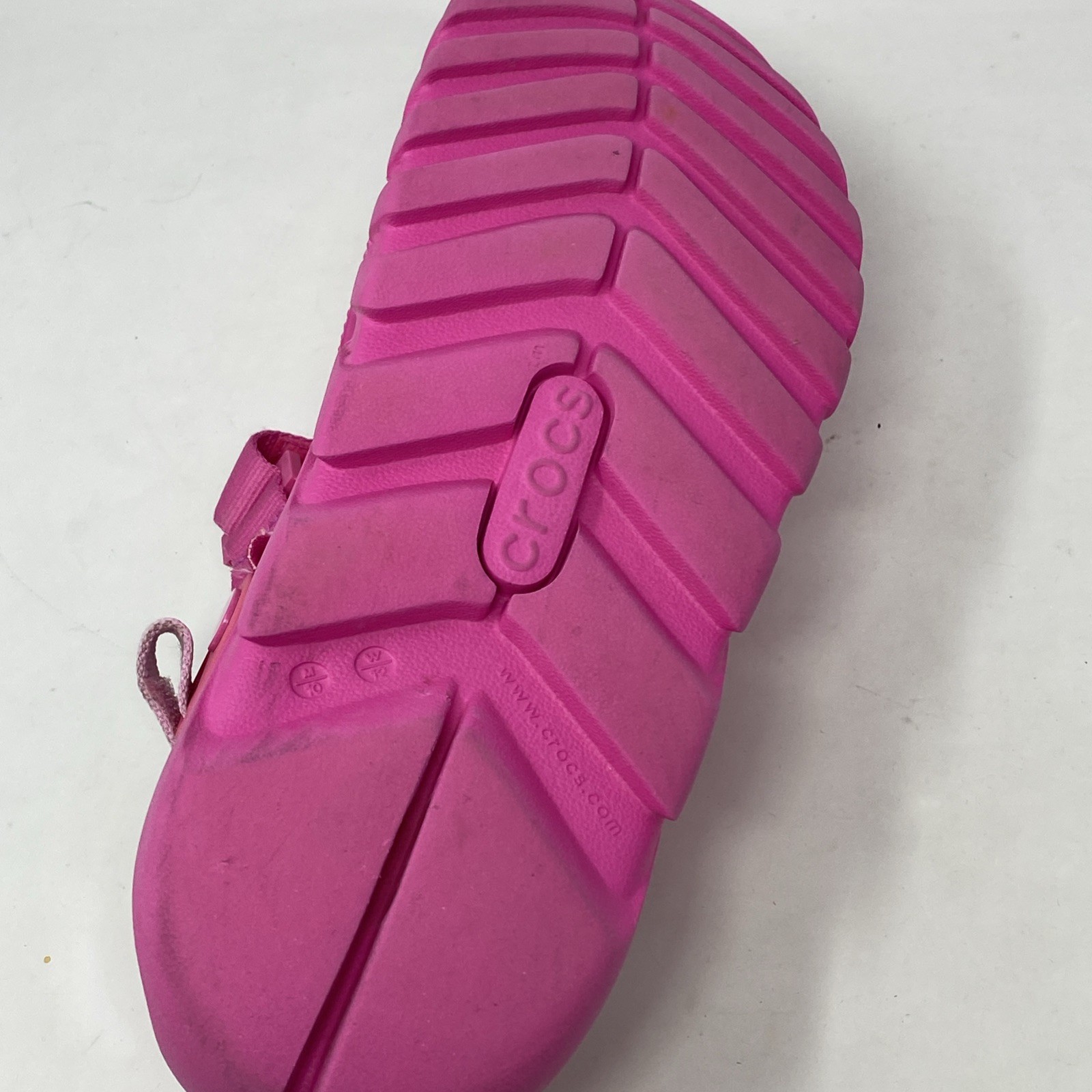 Crocs Unisex Duet 2 Max Post Malone Electric Pink Croslite Clog Size M(10) W(12)