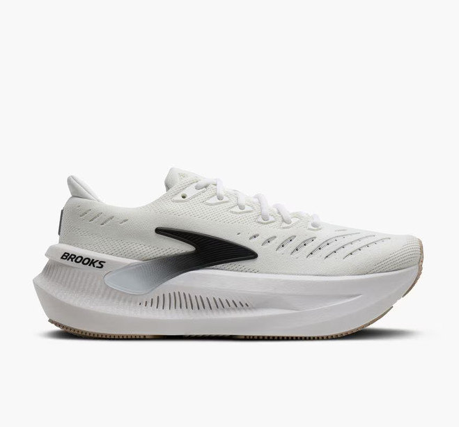 Brooks Glycerin Max 2 Women’s White Black Ecru Running Shoes