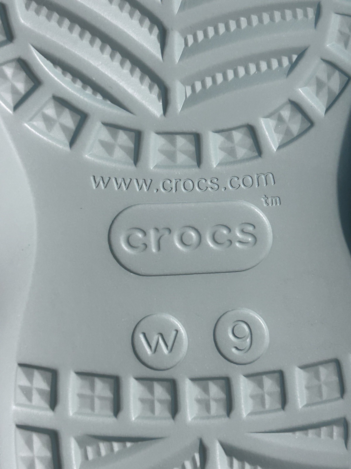 Crocs Baya Platform Clogs Seafoam Womens Sz 9 Beach Walking Park Pool Snap Back
