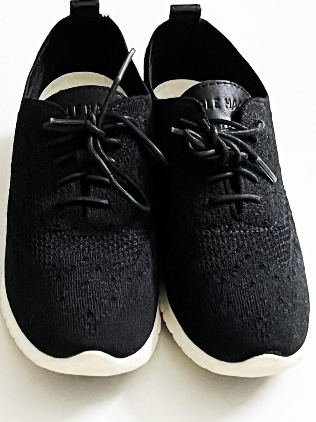 NEW• Cole Haan • Womens Light Oxford Sneakers Mesh Running Shoes Black Sz 7