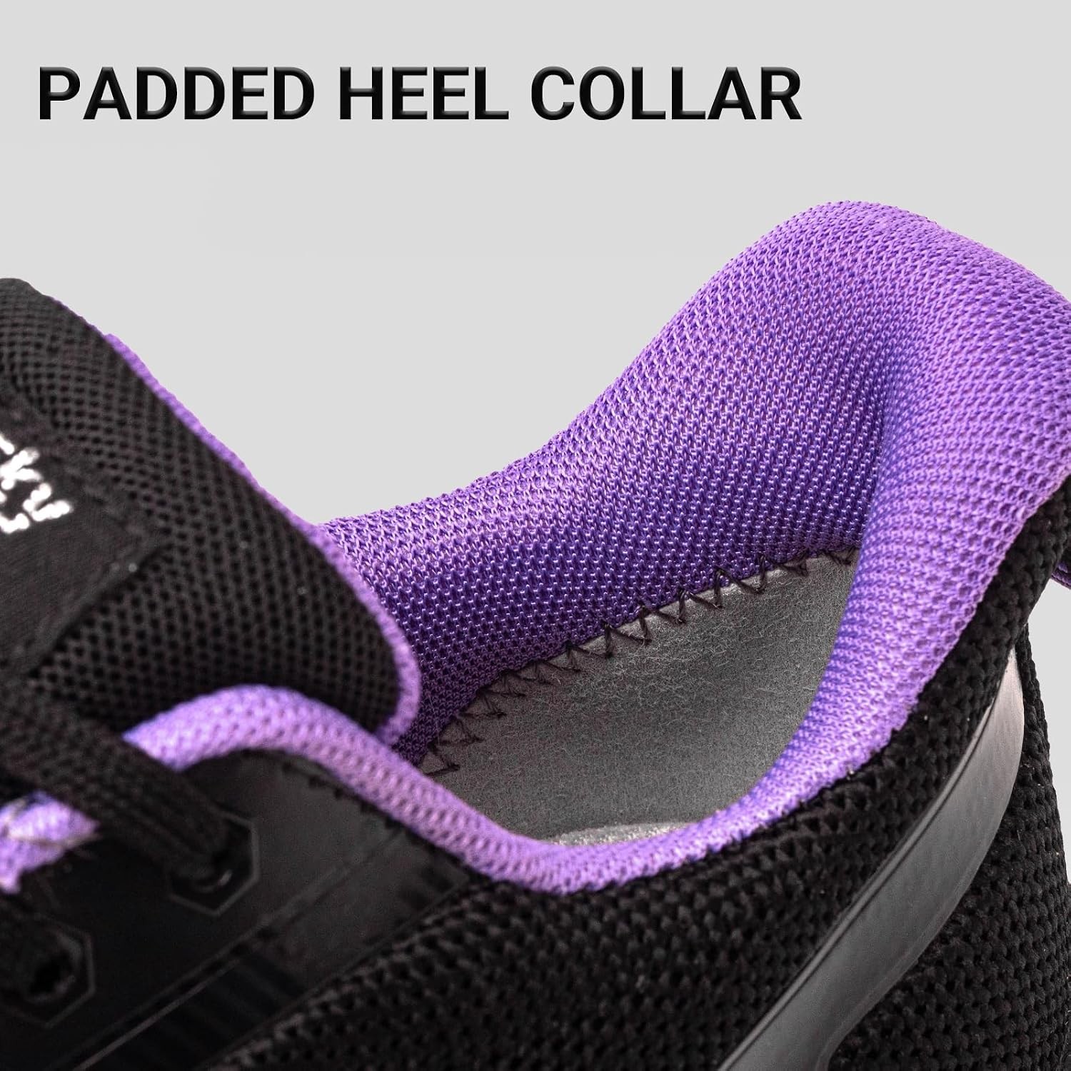 Women’s Non Slip Work Shoes Slip Resistant Kitchen Nurse Sneaker Lace Up Black