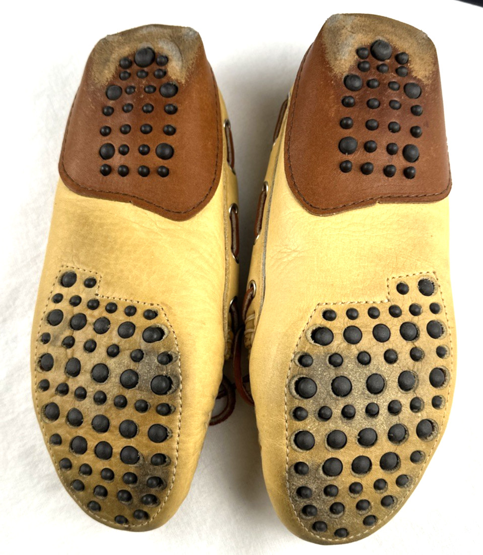 Ralph Lauren Moccasin Soft Leather Shoes Women Sz 6 1/2 B w/Box, Free Ship