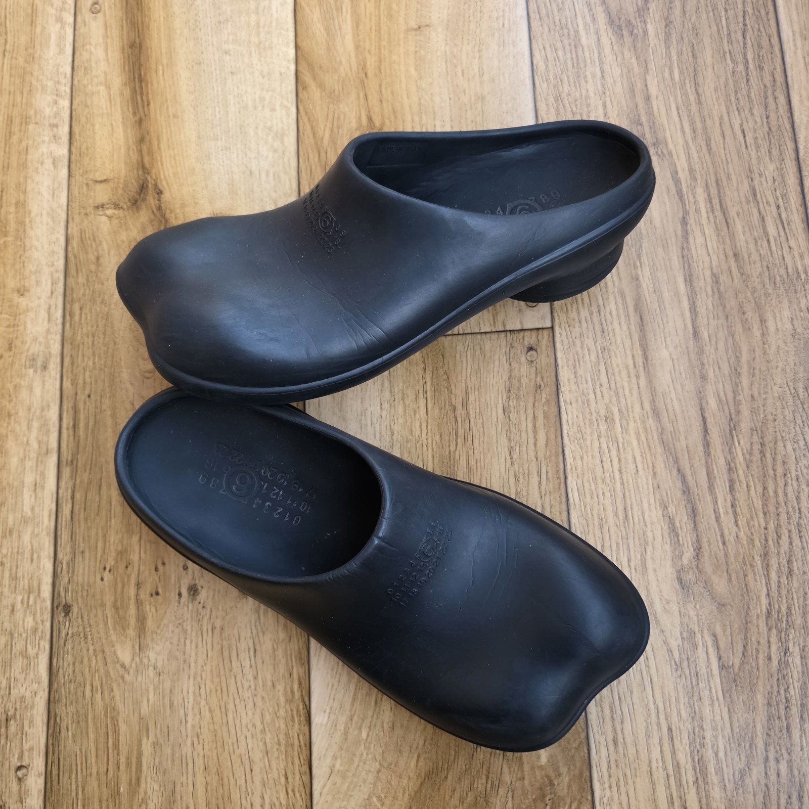 MAISON MARGIELA MM6 ANATOMIC EVA CLOGS EXTRALIGHT SIZE 39/40 EU, 9 US, 6.5 UK