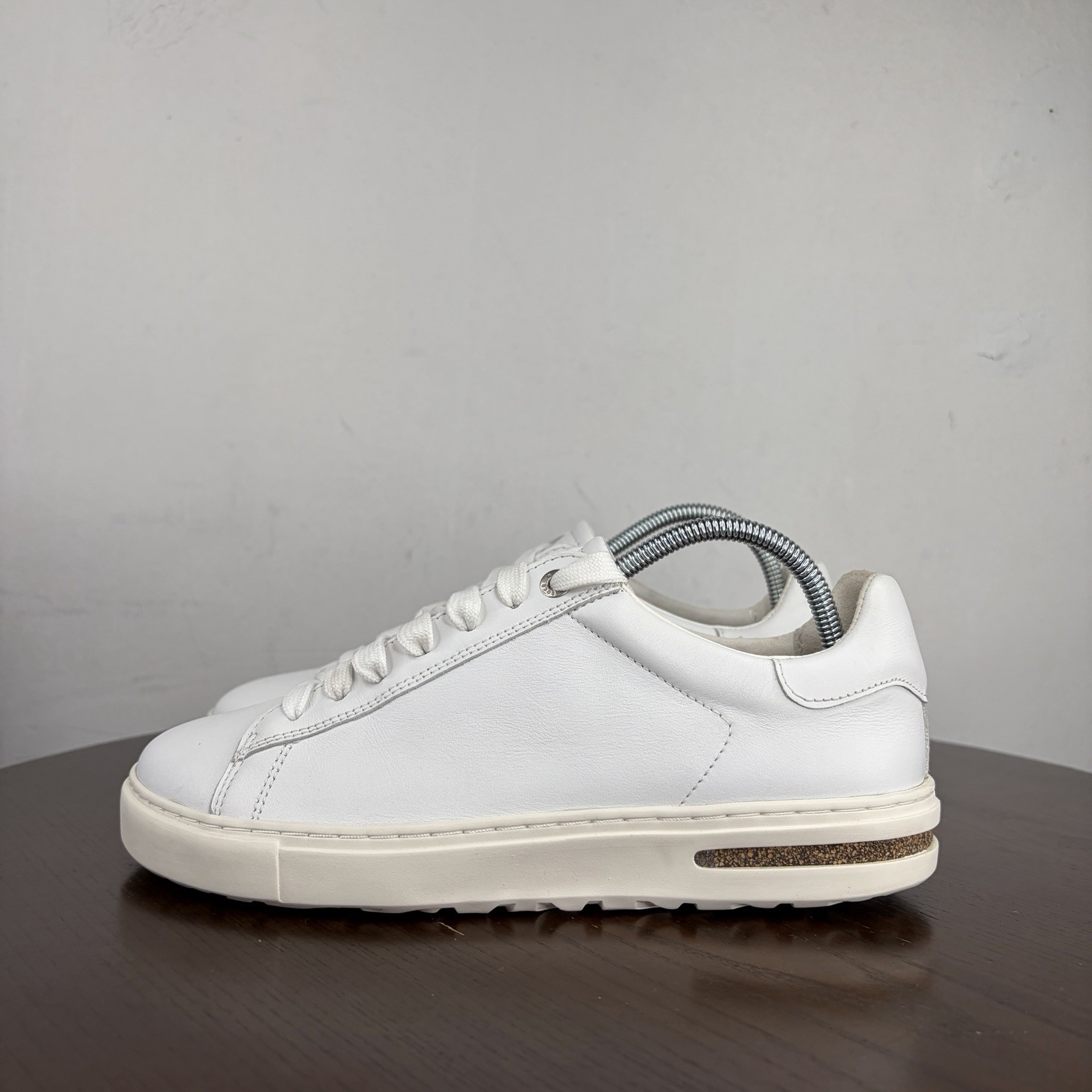 Birkenstock Bend Low Shoes Women’s 7 White Comfort Lace Up Low Top Sneaker M5
