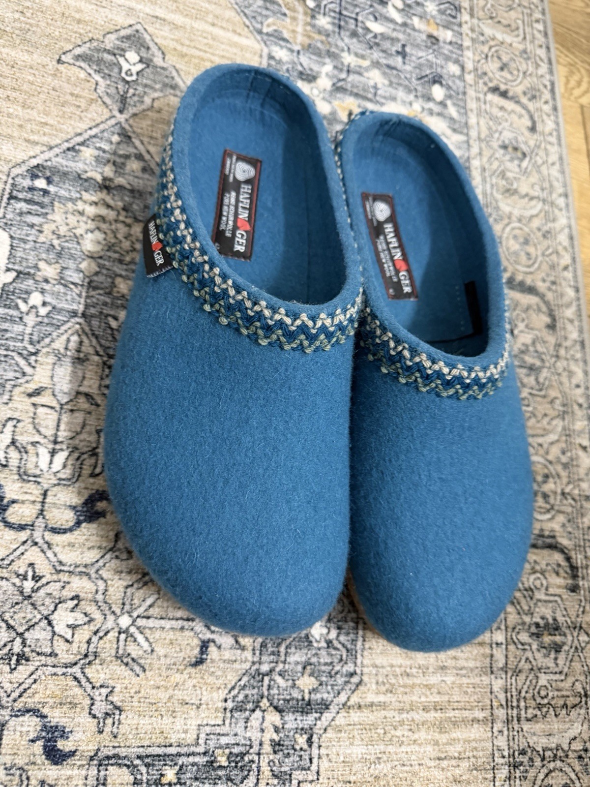 Women’s Haflinger Zig Zag Peacock Size 42 -USA 11 Women
