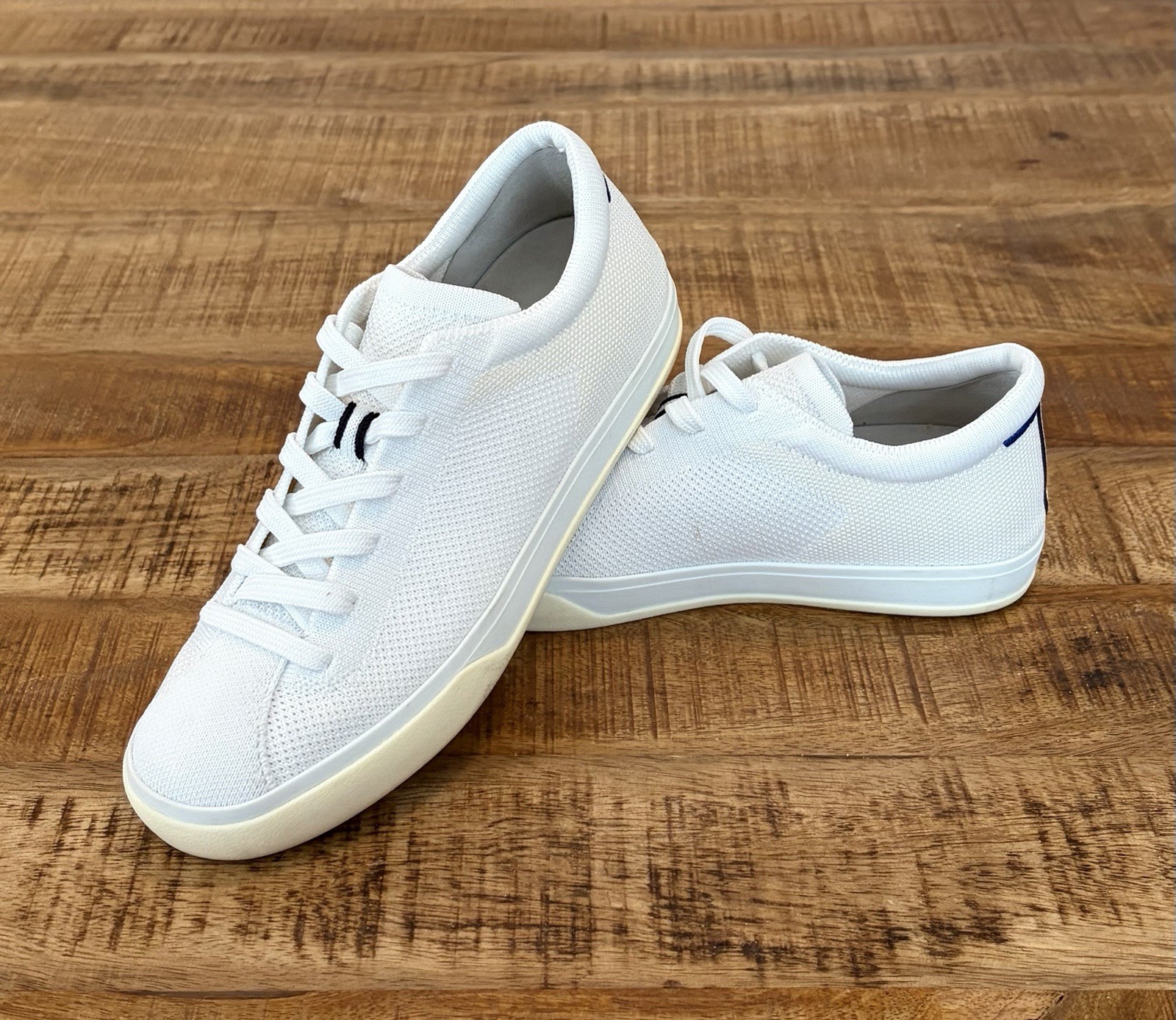 Rothy’s The Lace Up Sneaker Bright White