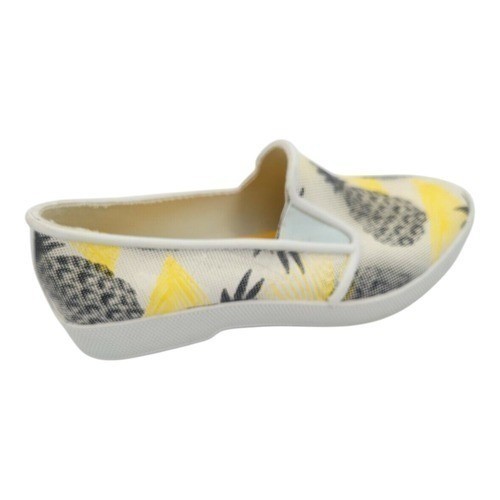 Cougar Shoes Samba Slip On Comfort Womens White Pineapple Waterproof Size 7