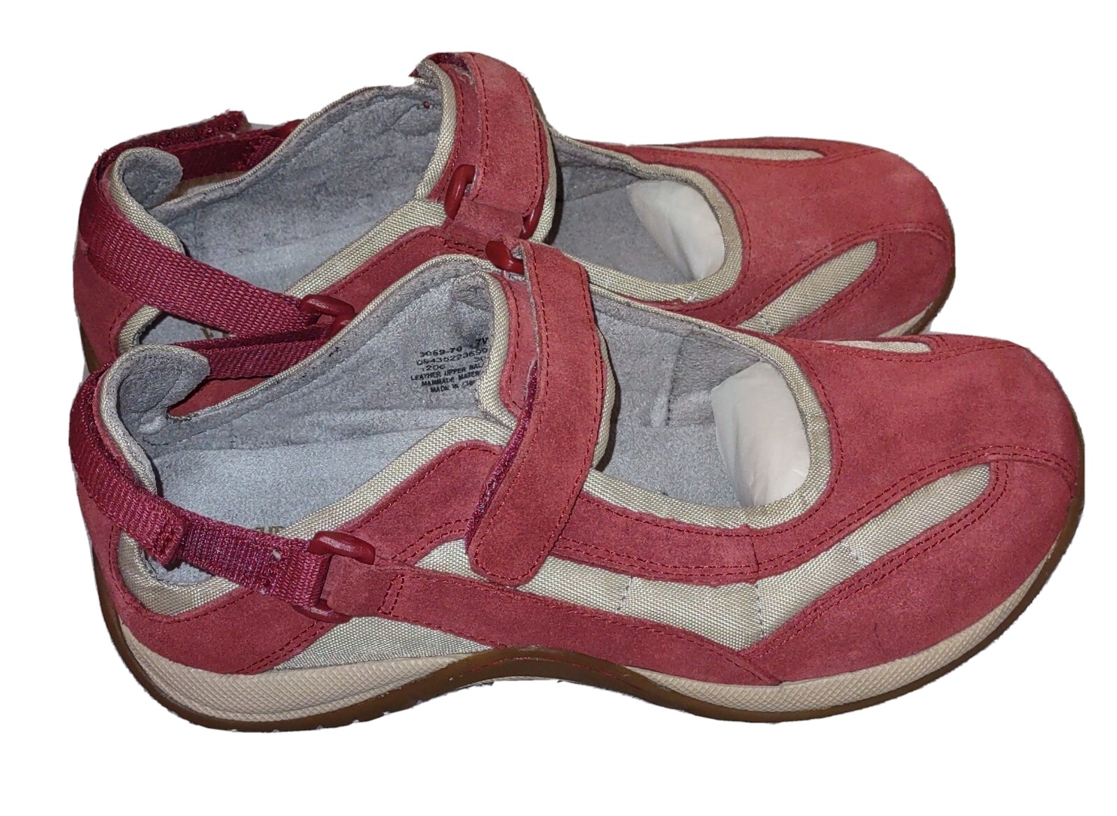 New Eastland Venus Red Suede Women’s Shoes 7 wide