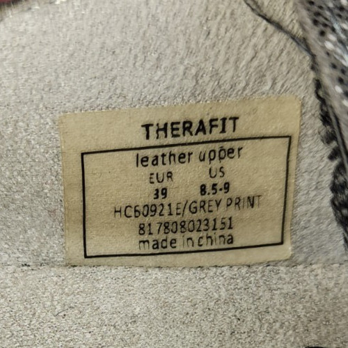 Therafit Mary Jane Lite Adjustable Comfort Shoes Blue Cushion Support Size 8.5-9