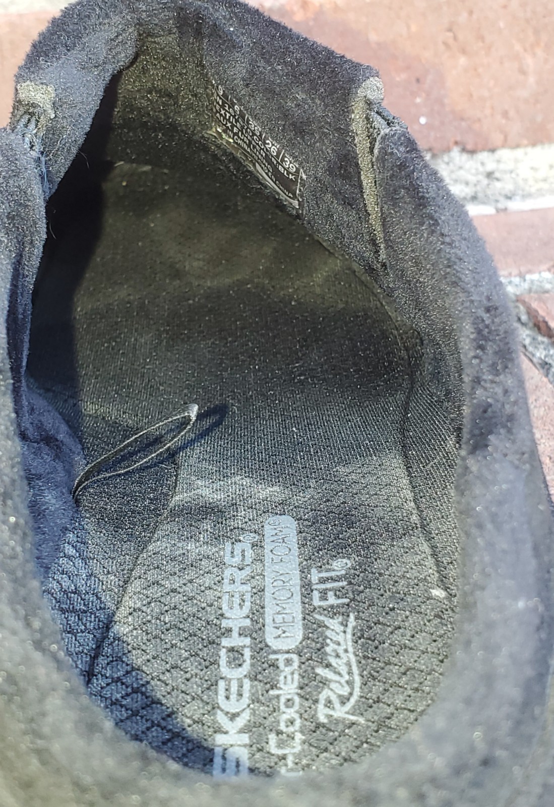 *SKECHERS*Relaxed Fit:Easy Going Latte2Clog●Black●Sz.9●Air Cooled Mem.Foam●CLEAN