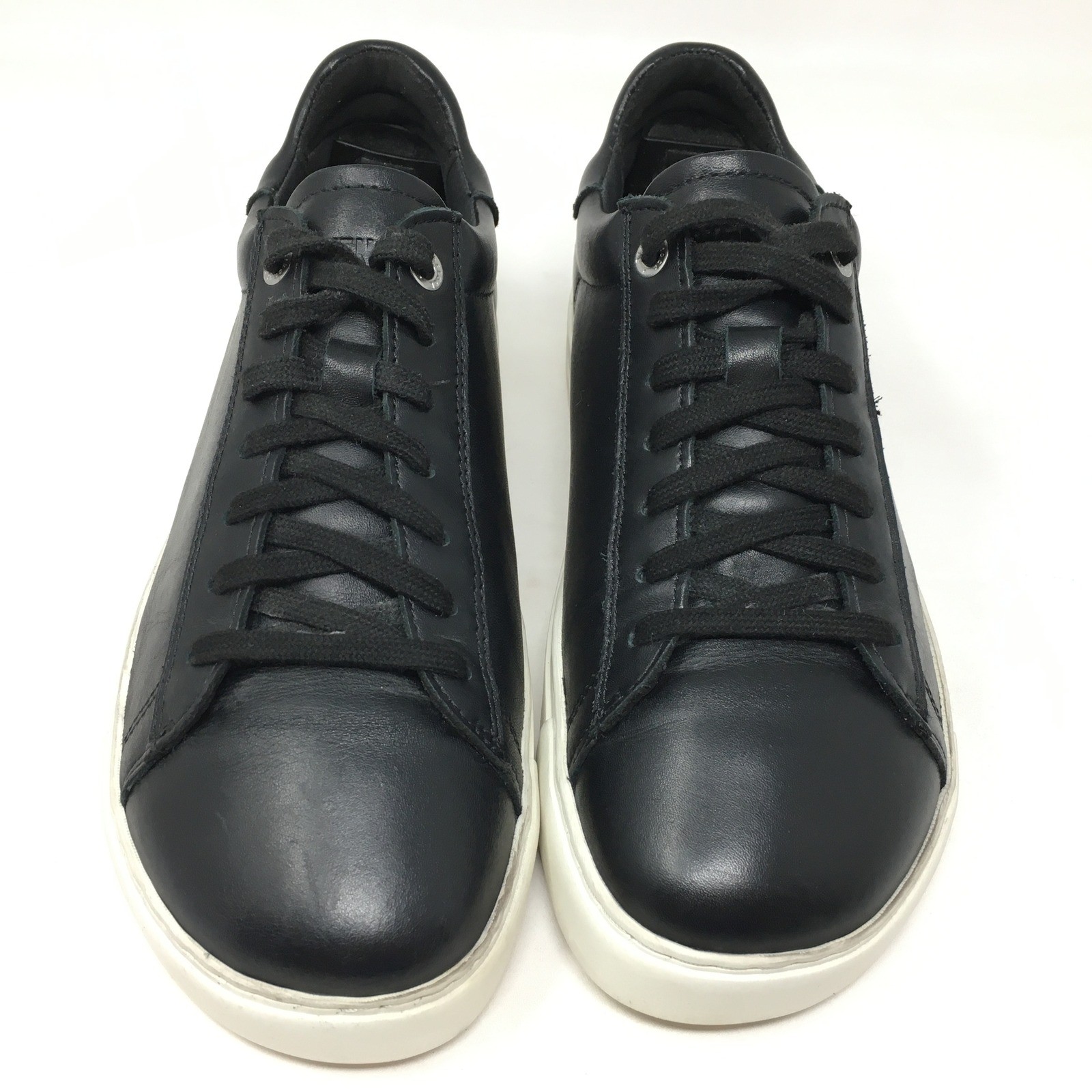 Birkenstock Bend Low Sneakers Shoes Womens Size 7 US 38 EU Black Leather