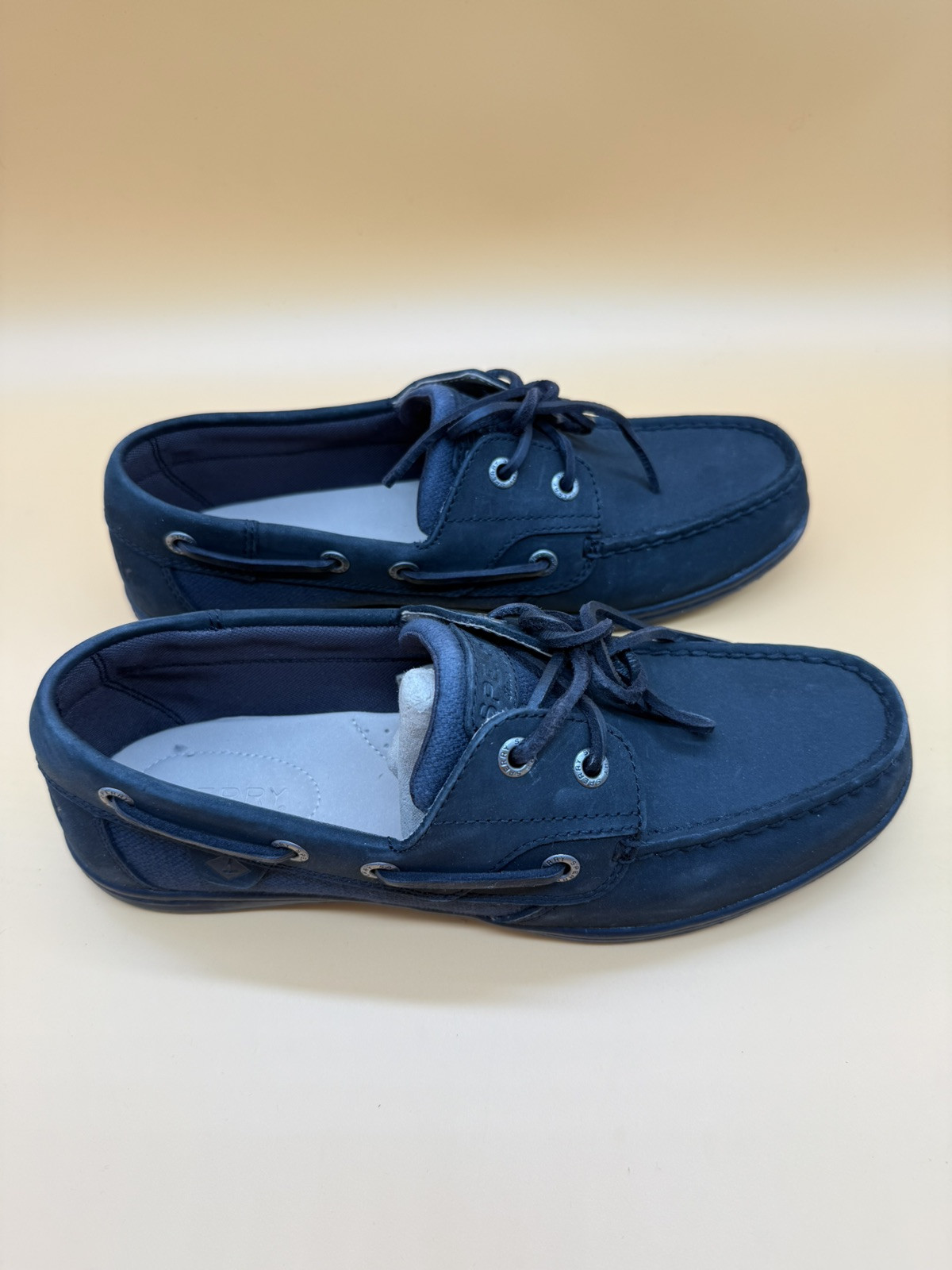 Sperry Women’s Top-Sider Koifish Boat Shoes – Black – Size US 7.5 – STS96863