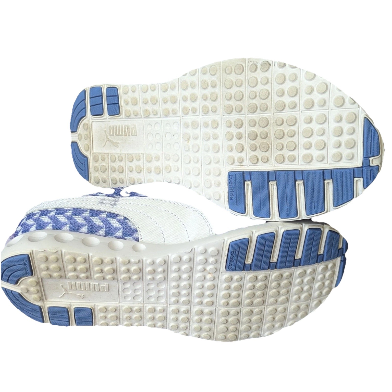 Puma Sneakers Geometric Periwinkle, Athletic Shoe Blue Women’s 6.5/Big Kids 5