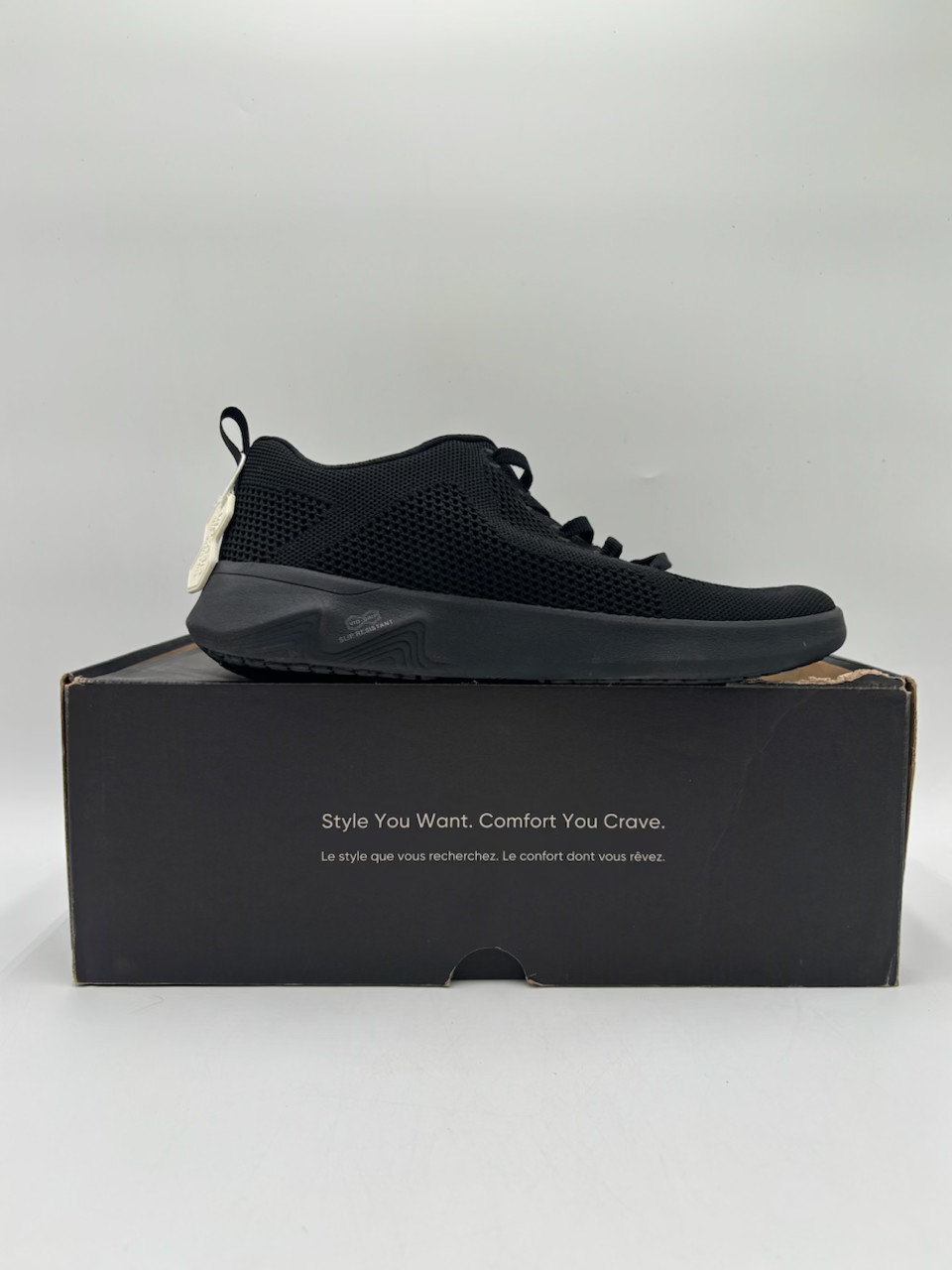 Vionic ARRIVAL KNIT Women’s NEW Lace-Up Casual Shoes Black Multiple Sizes