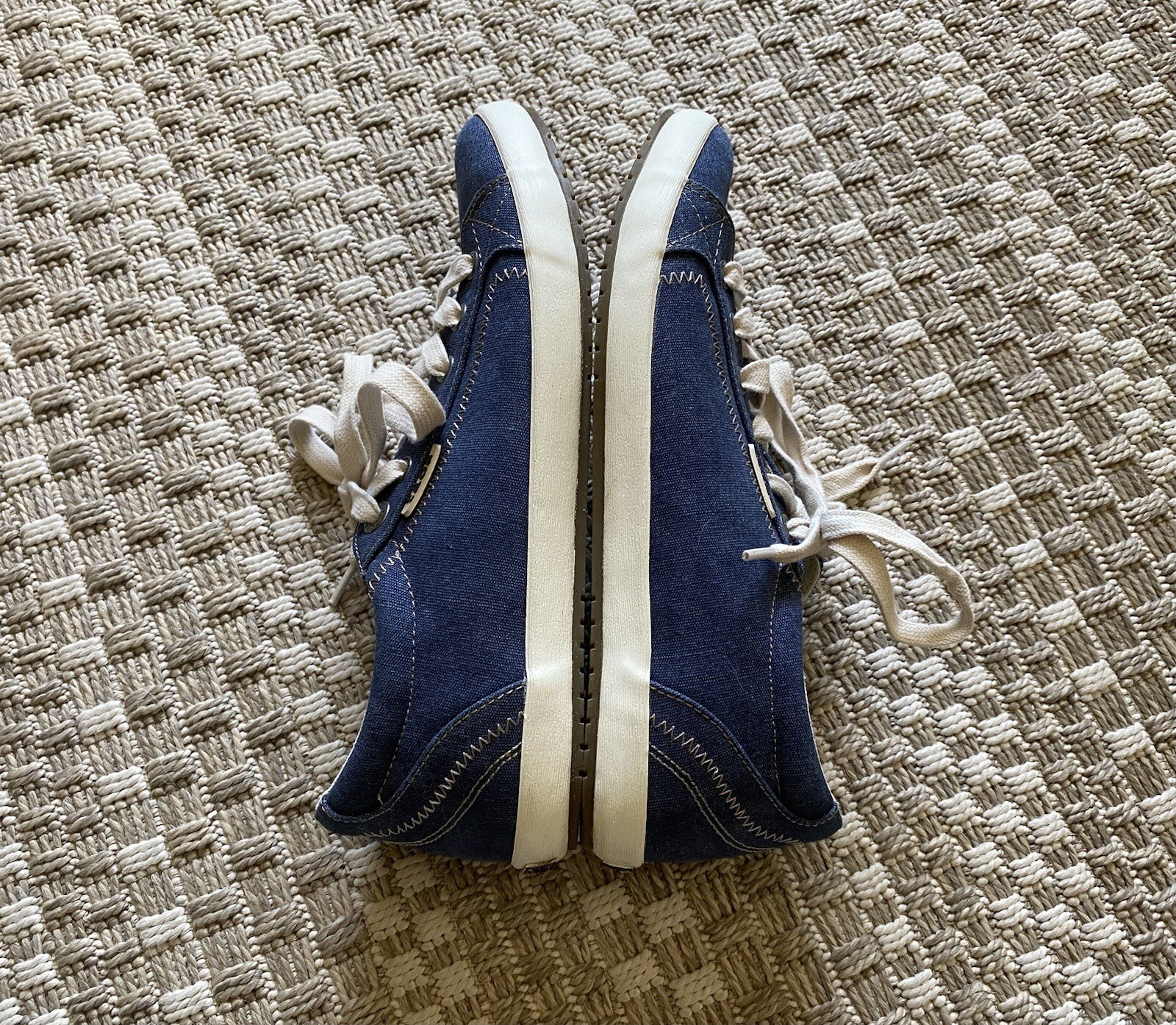TAOS Star Sneakers Lace-up Shoes – Blue Washed Canvas **worn once** 8.5