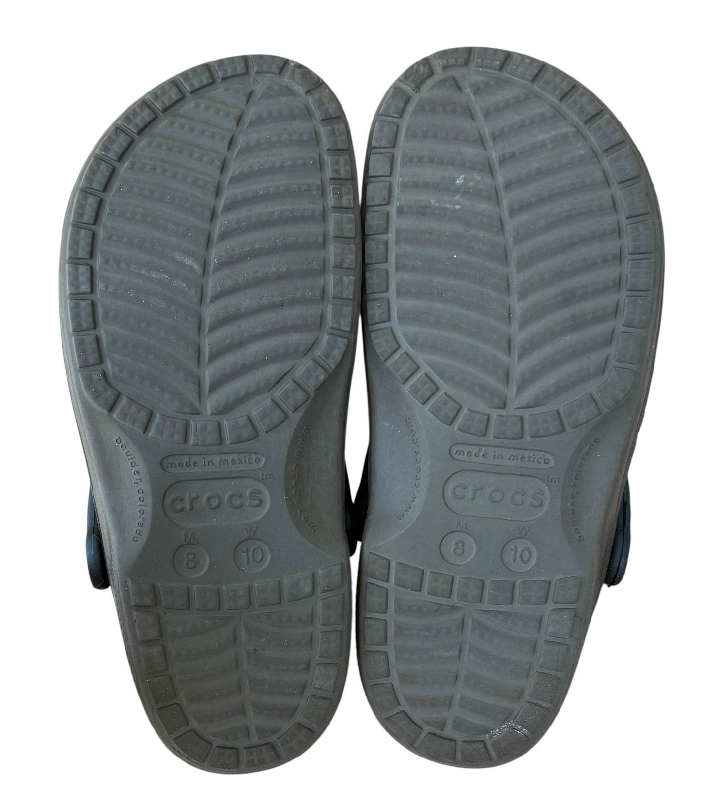 Crocs Unisex Clogs Baya Classic Band Waterproof Slip On Brown W 10 M 8