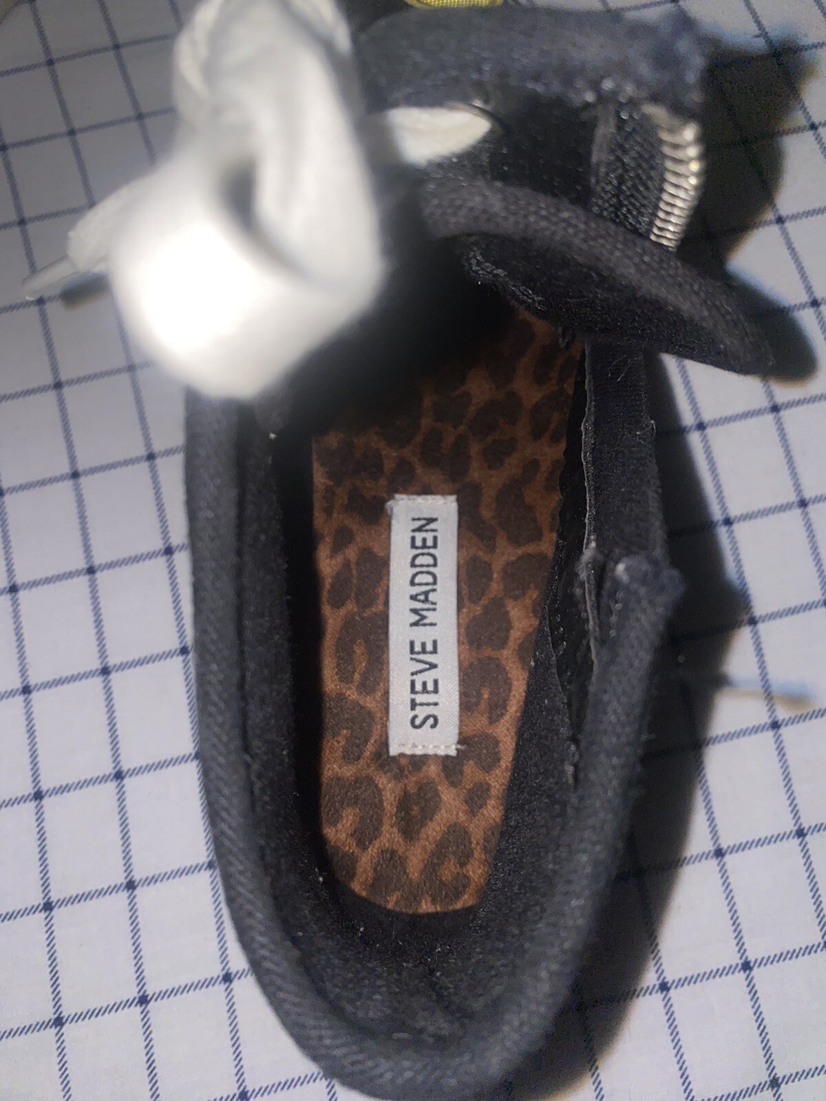 Steve Madden Cobrah Hi Top Emoji Sneakers Size 2M
