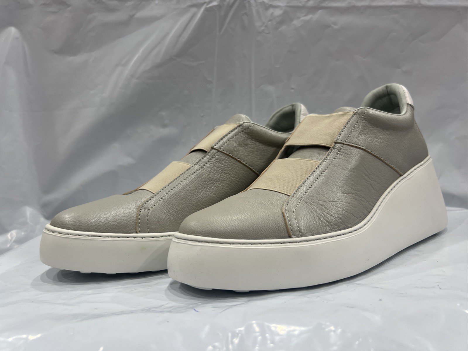 Fly London DITO581FLY Women’s US 10 Gray Slip-On Comfort Casual Shoes EBS1965