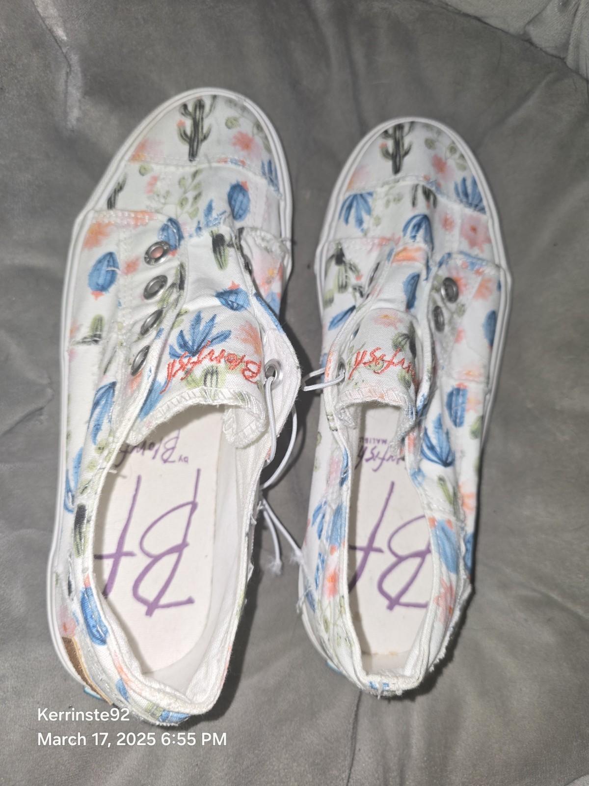 BLOWFISH MALIBU MAUREEN DESERTFEST SLIP ON SNEAKERS Women’s Size 8