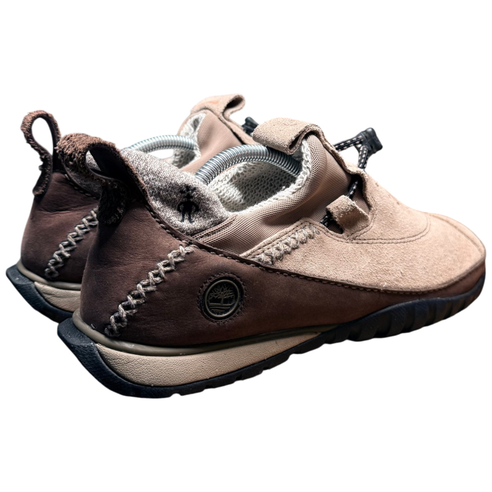 TIMBERLAND X Smartwool Power Lounger Women’s 9 Brown Suede Slip On Casual Shoes