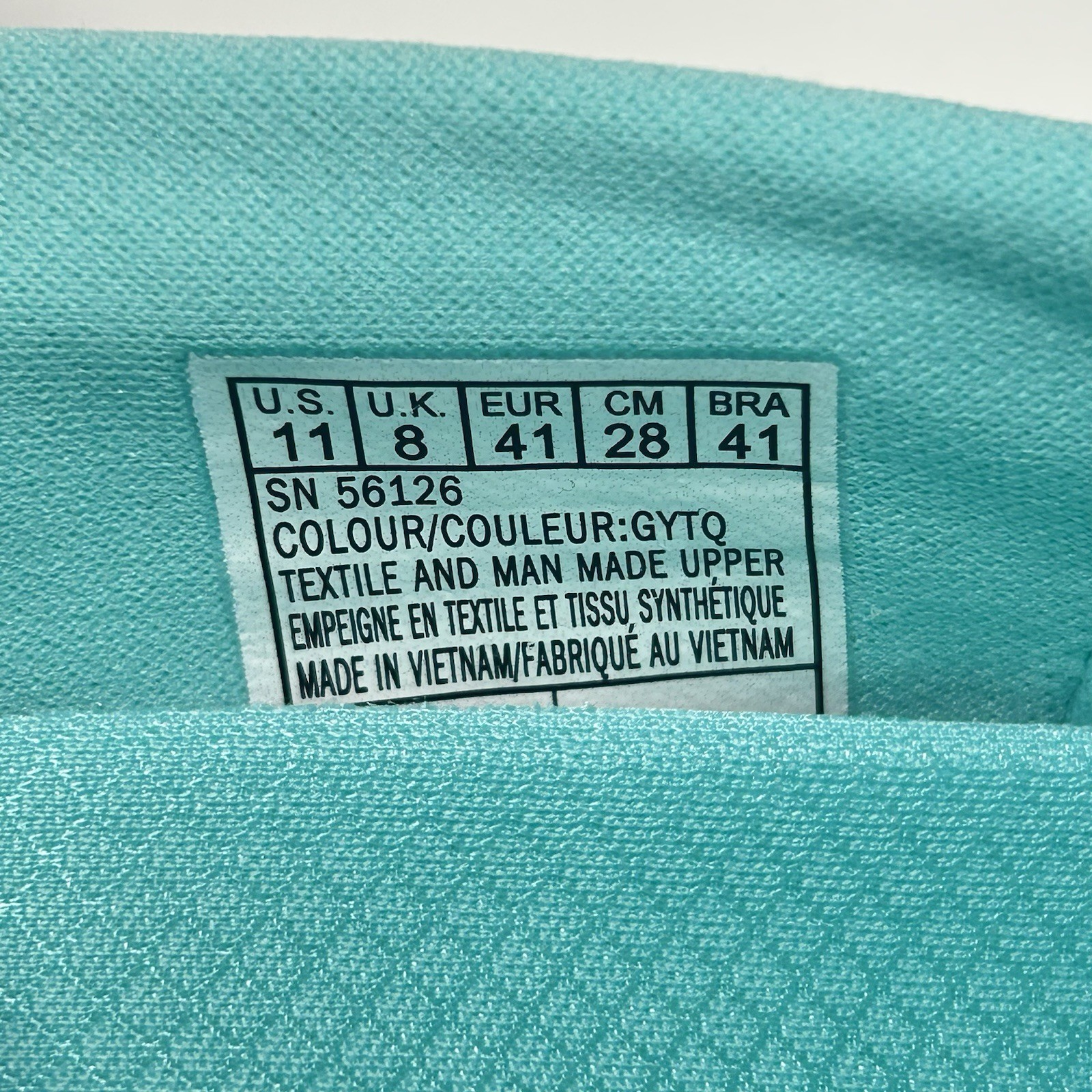 New Skechers Arch Support Shoes Women’s Size 11 Slip On Walking Light Grey Aqua