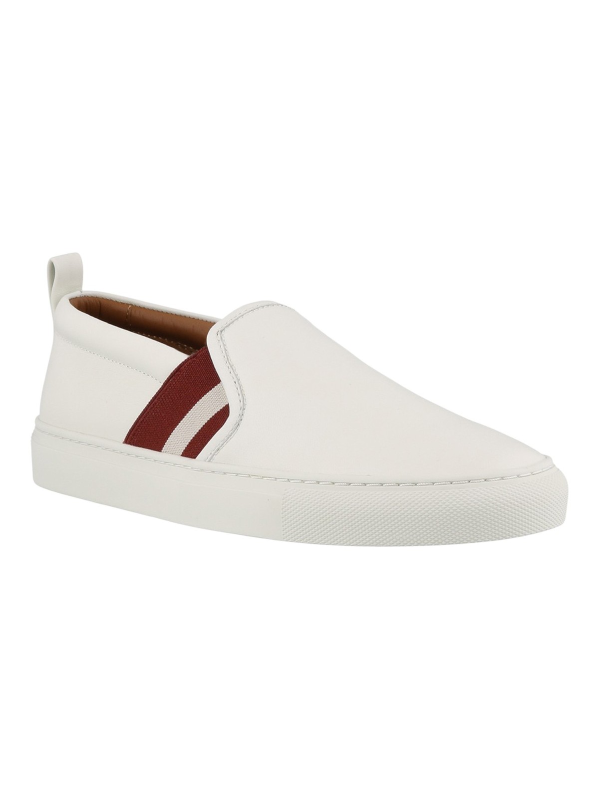 Bally Henrika 6223268 Women’s White Leather Slip On Sneakers Size 4.5 MSRP $450