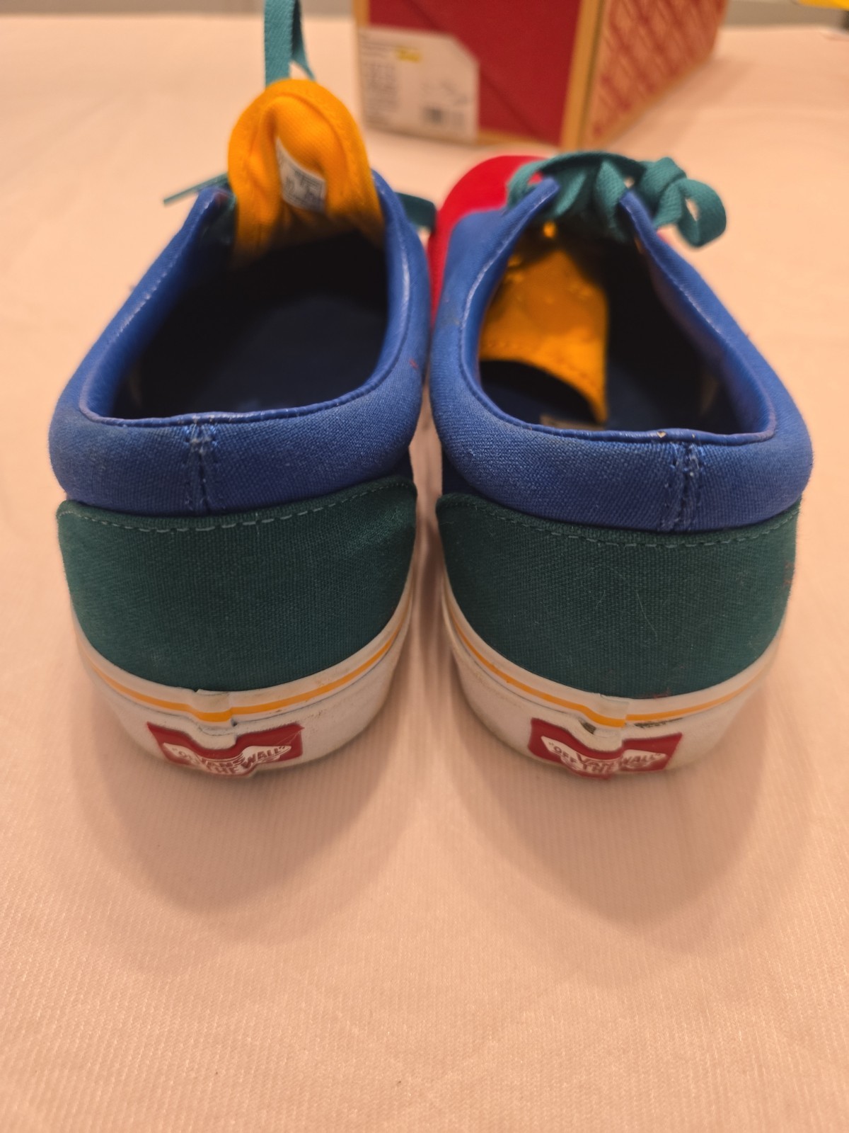Vans THE WALL Primary Color Block SHOES M7 W8.5